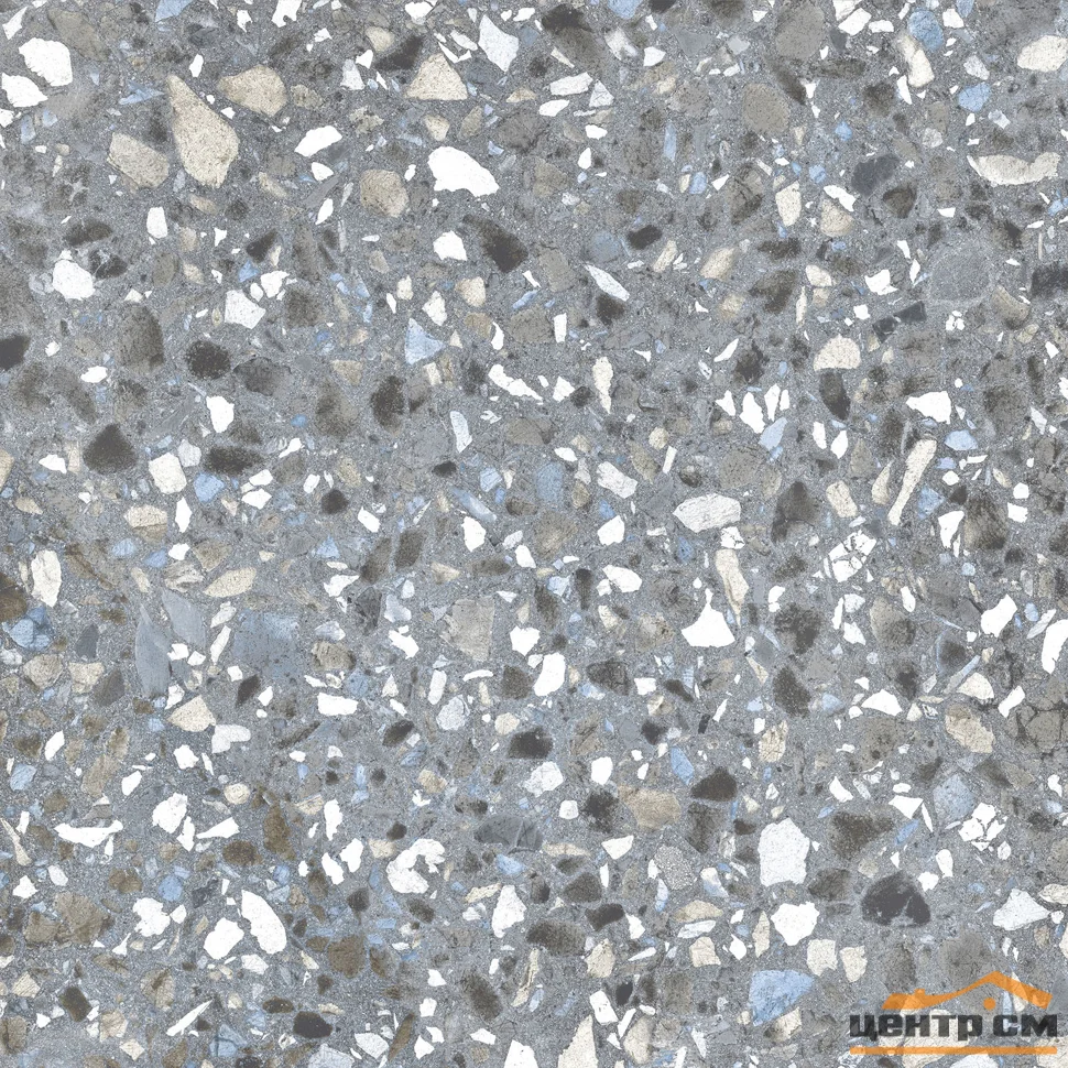 Керамогранит AlmaCeramica Terrazzo 570*570*9 лаппатированый арт.GFU57TRZ70L