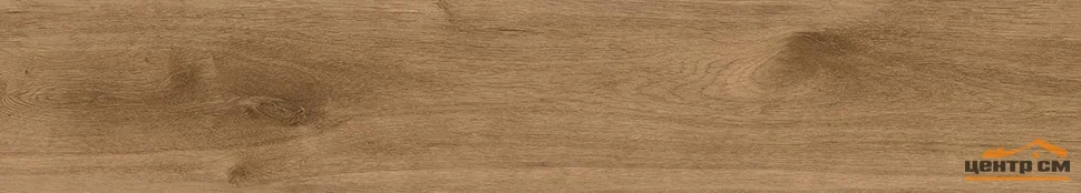 Керамогранит LAPARET Latina Brown коричневый 20х120 матовый структурный