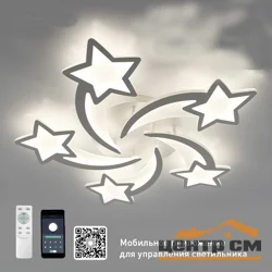Светильник управляемый светодиодный ROOM star 100W 5S-APP-695x70-WHITE/WHITE-220-IP20