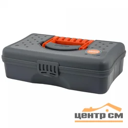 Органайзер BLOCKER HOBBY BOX 12" серо-свинцовый/ оранжевый