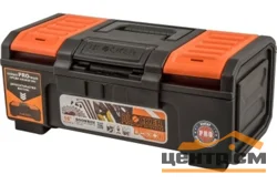 Ящик для инструментов BLOCKER Boombox 16" черный/оранжевый