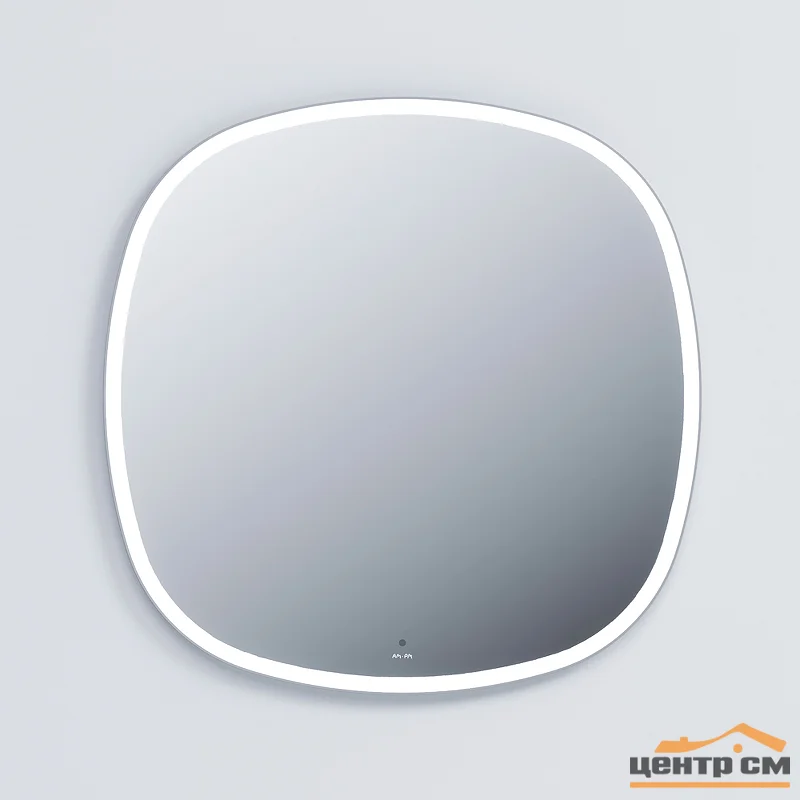 Зеркало AM.PM Func универсальное настенное с контурной LED-подсветкой, ИК- сенсором, квадрат, 80см