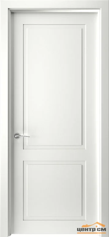 Дверь REGIDOORS Королина глухая 60, эмаль белая (RAL 9003)