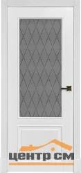 Дверь REGIDOORS Классик 4 со стеклом 90, эмаль белая (RAL 9003)