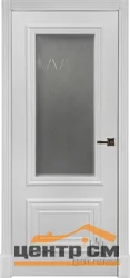 Дверь REGIDOORS Престиж 1/2 со стеклом 70, эмаль белая (RAL 9003)