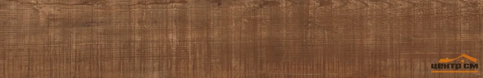 Керамогранит КБ Идальго Граните Вуд Эго 120*19,5 Лаппатированная (LR) коричневый