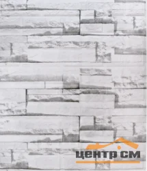 Панель мягкая cамоклеющаяся 3D 700*770*3мм "Кирпич сибирский известняк" (brick white-grey)