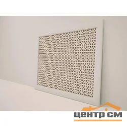 Экран для радиатора МДФ 90х60см Дамаско Белый STELLA