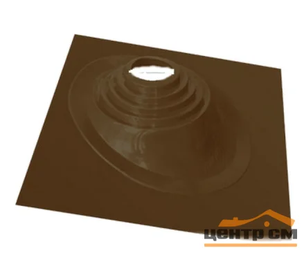 Фланец Мастер Флеш ВЕЗУВИЙ угловой №17 (75-200мм) силикон, коричневый