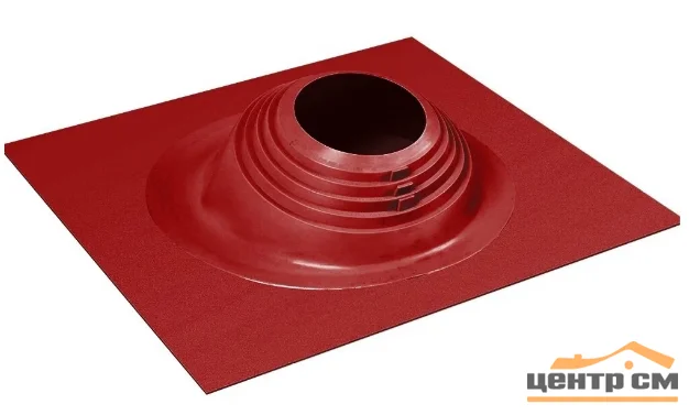 Фланец Мастер Флеш ASTON угловой №6 (200-280мм) силикон, красный