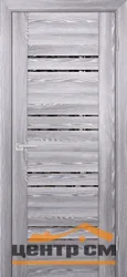 Дверь PROFILO PORTE PSK-1 стекло тонированное зеркало, ривьера грей 70