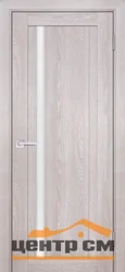 Дверь PROFILO PORTE PSK-8 стекло белый LACOBEL, ривьера крем 60