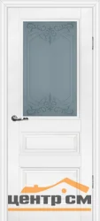 Дверь PROFILO PORTE PSC-29 стекло сатинат худ. рисунок, белая 60