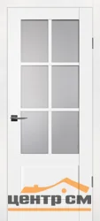 Дверь PROFILO PORTE PSC-43 стекло сатинат матовый, белая 60