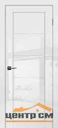 Дверь PROFILO PORTE G-15 стекло сатинат, белый глянец 60
