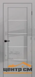 Дверь PROFILO PORTE G-15 стекло сатинат, агат глянец 60