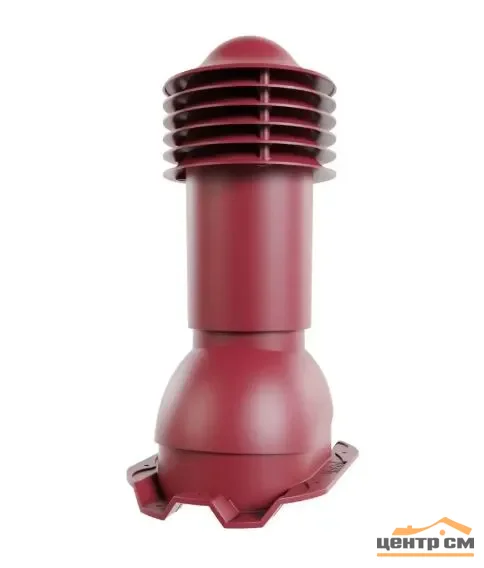 Комплект выход вентиляции универсальный VIOTTO для профнастила 21 красный (RAL 3005)