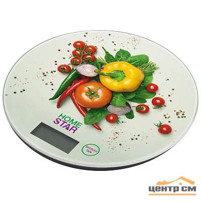 Весы кухонные электронные HOMESTAR HS-3007S, 7 кг овощи