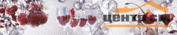 Панель-фартук АВС пластик фотопечать Ледяная вишня в бокале 3000*600*1,3мм ПАНЕЛЬПЛАСТ ЛАЙТ
