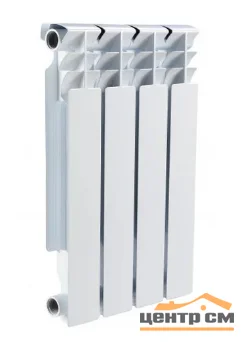 Радиатор FALIANO алюминий 500/80мм, 4 секции