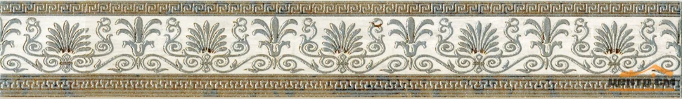 Плитка PiezaRosa Граффито серый бордюр 6,5х45 арт.267671