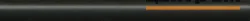 Плитка KERAMA MARAZZI Керамический бордюр 25х2 Карандаш Диагональ черный матовый обрезной арт.PFB009R
