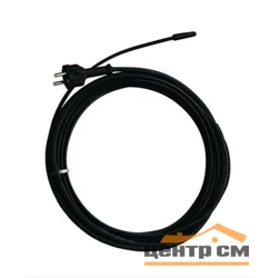 Комплект греющего кабеля TMpro НА ТРУБУ с вилкой 1м