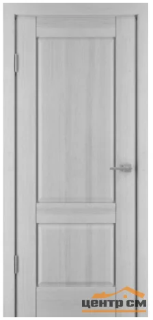 Дверь UBERTURE Баден 2, Ral 7047 серый шелк эмаль глухая, 80