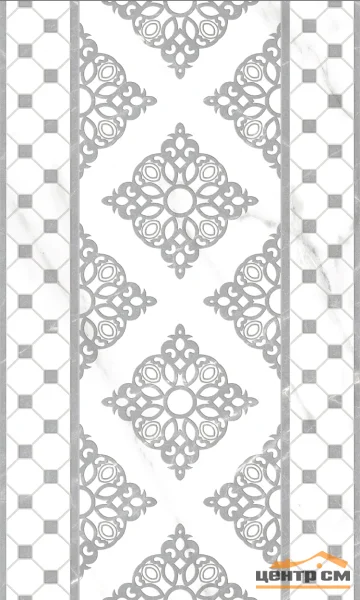 Плитка GRACIA CERAMICA Elegance grey decor 01 300х500