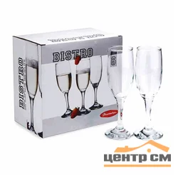 Набор фужеров PSB 44419 для шампанского Bistro 180мл (6шт)