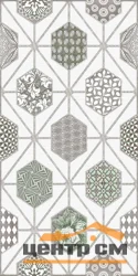 Плитка Azori Devore Light Geometria декор 31,5х63