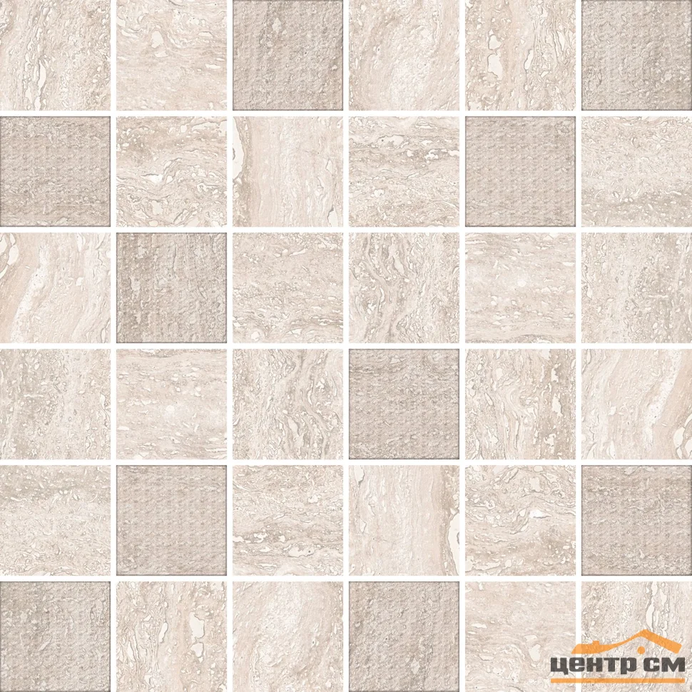 Плитка Azori Ascoli Grey Mosaic мозаика 30x30