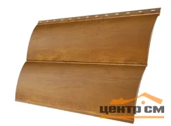 М/сайдинг Блок-Хаус NEW (GL) Print Premium Golden Wood Fresh TwinColor толщина 0,45мм, размер 0,361*0.79 м.п. (в пленке)
