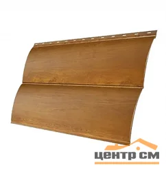 М/сайдинг Блок-Хаус NEW (GL) Print Premium Golden Wood Fresh TwinColor толщина 0,45мм, размер 0,361*0.9 м.п. (в пленке)