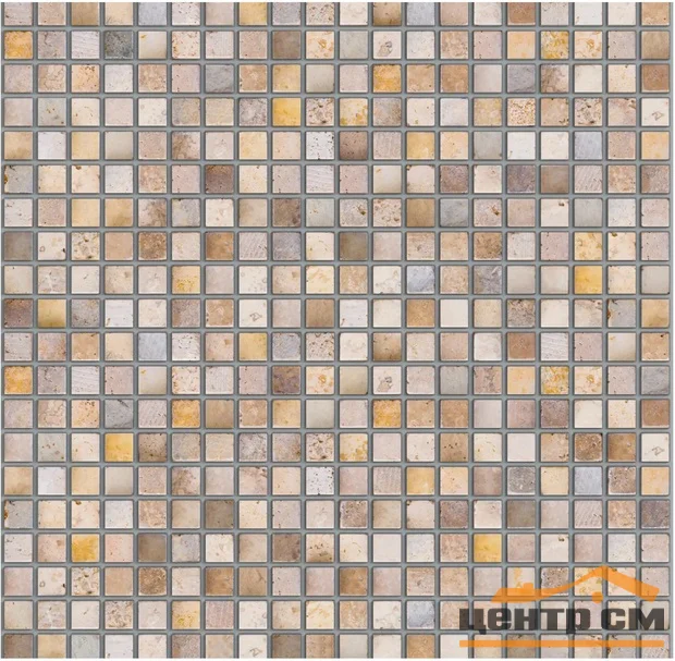 Панель листовая ПВХ самоклеящаяся «Эффект» мозаика «Каменная» 474х474 (пленка 0,3мм) Регул