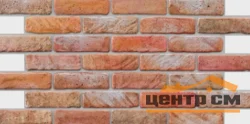 Панель листовая ПВХ «Премиум Light» кирпич «Старый красный» 595х436 (пленка 0,6мм) Регул