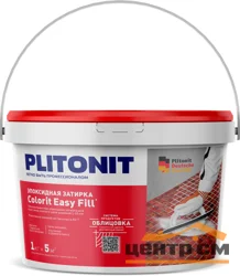 Затирка эпоксидная PLITONIT Colorit Easy Fill цвет серый 1 кг