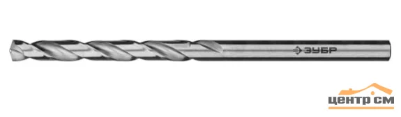 Сверло по металлу 3.2х65 мм, ПРОФ-А, класс А, сталь Р6М5, ЗУБР Профессионал