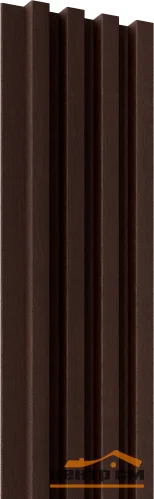 Панель реечная ламинированная LEGNO ПВХ Лиственница темная 2900х166х24,1 мм