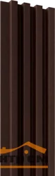Панель реечная ламинированная LEGNO ПВХ Лиственница темная 2900х166х24,1 мм