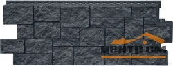 Панель цокольная Grandline Дикий камень Classic, графит 978*0,388 м (S=0.379м2)