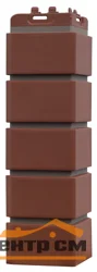 Угол наружный Grandline корица c темно-бежевым швом (Клинкерный кирпич Design Plus) 0,12*0,39 м