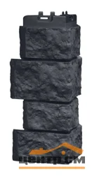 Угол наружный Grandline графит (Дикий камень Classic) 0,12*0,38 м