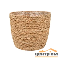 Кашпо плетеное "Сафари", Д255 Ш255 В230, натуральный