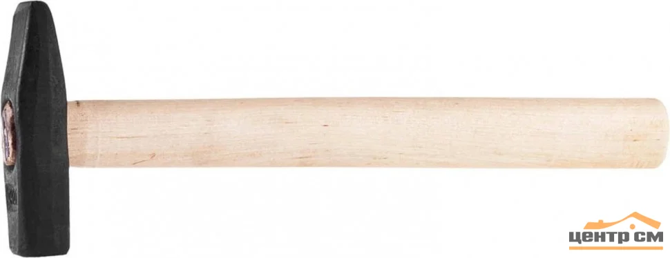 Молоток 800г, СИБИН, слесарный с деревянной рукояткой