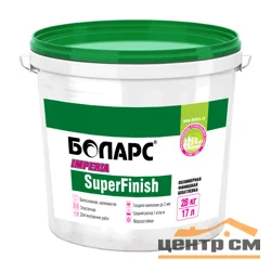 Шпаклевка готовая БОЛАРС IMPERIA SUPER FINISH полимерная финишная 28 кг