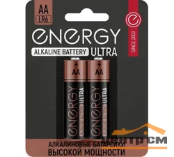 Элемент питания Energy Ultra LR6/2B (АА) (уп. 2шт)