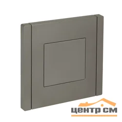 Заглушка с суппортом FORTE&PIANO FP541 сталь IEK FP-PL10-K46