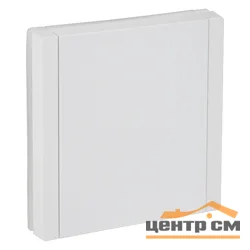 Розетка СП FORTE&PIANO16А IP44 FP219 с заземл. защ. шторки с крышкой безвинт. крепл. бел. IEK FP-R16-16-1-44-K01