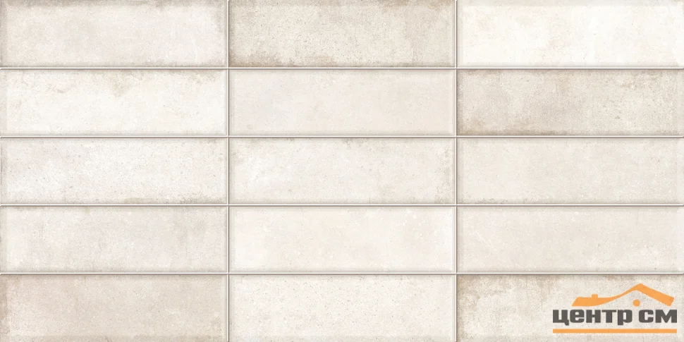 Плитка New Trend Elbrus Brick Crema стена 300*600*9 арт.WT36ELR11